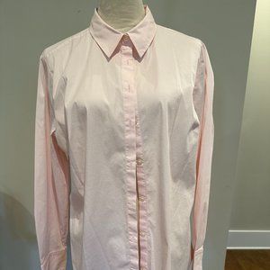 Ann Taylor Pink Button Down Shirt